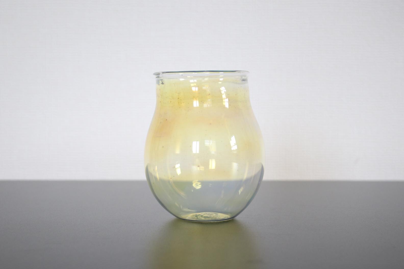 ガラス体験で、世界で1つ、自分だけのコップを制作-6