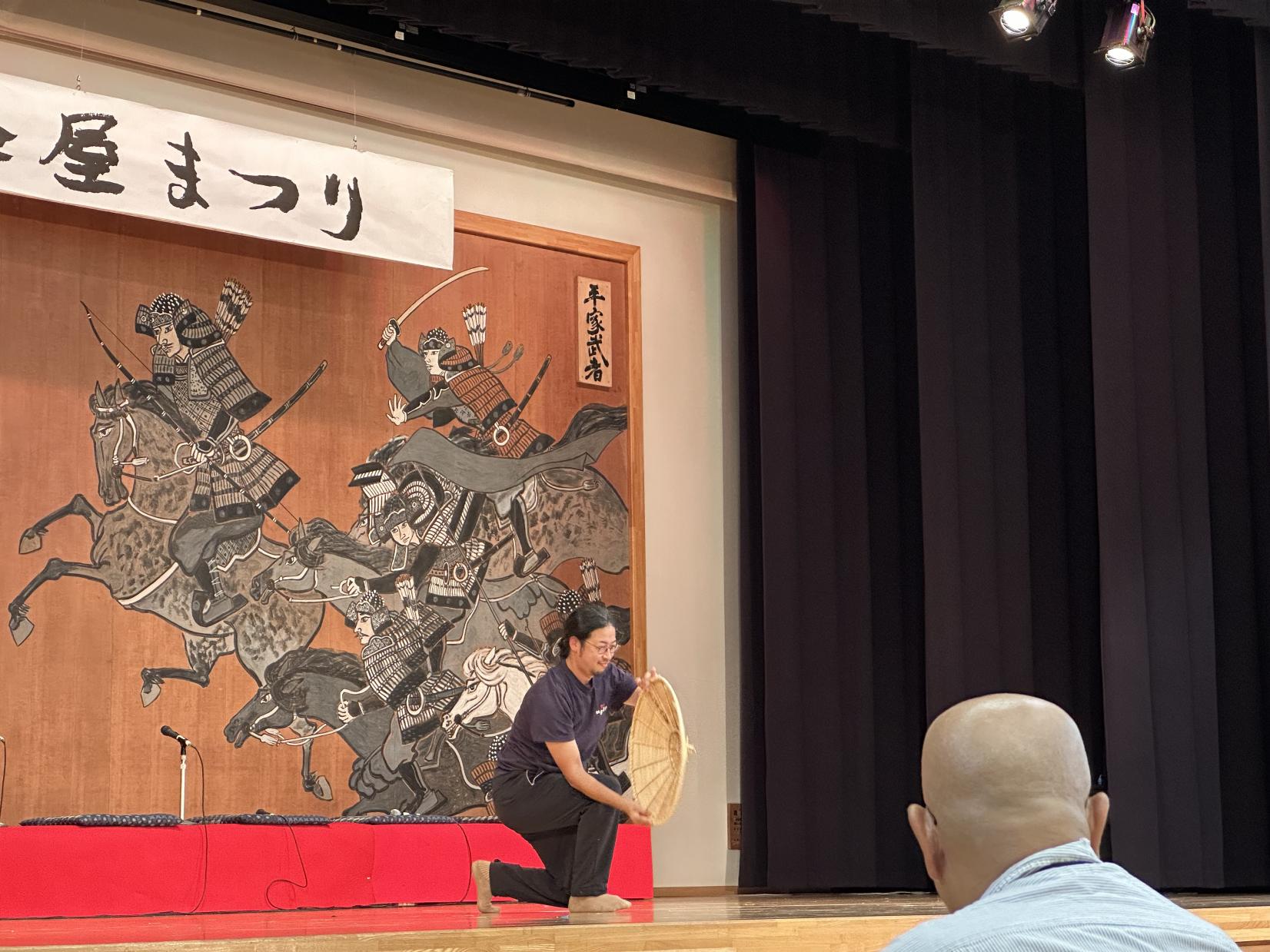 麦屋節の踊りコンクールに挑戦！-5