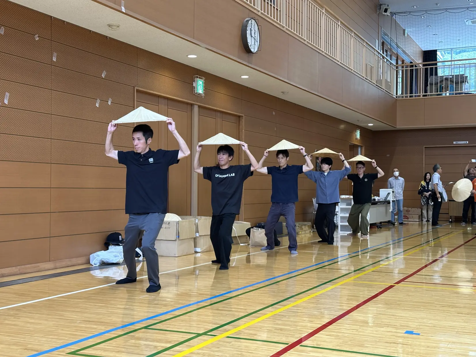 麦屋節の踊りコンクールに挑戦！-2
