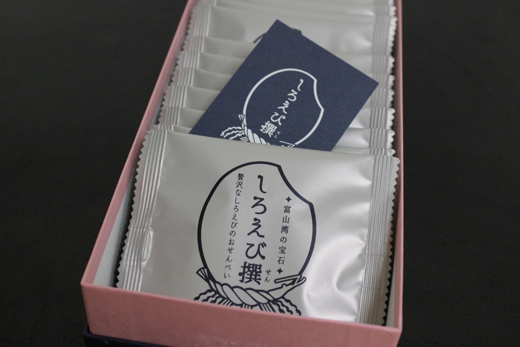取引先にはこれ！「しろえび撰プレミアム白えびせんべい」-0
