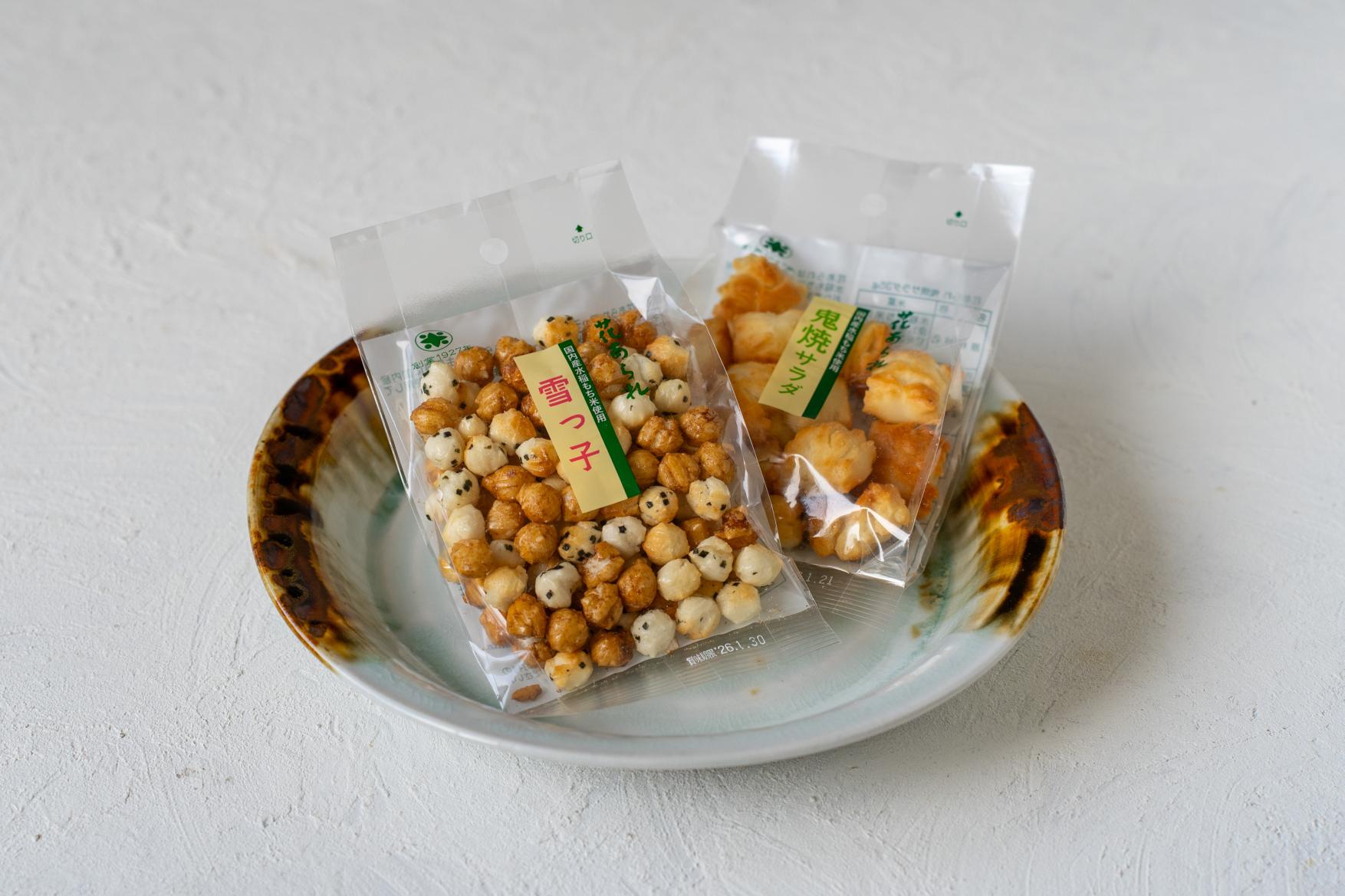 もち米本来の風味が感じられる「花あられ」-0