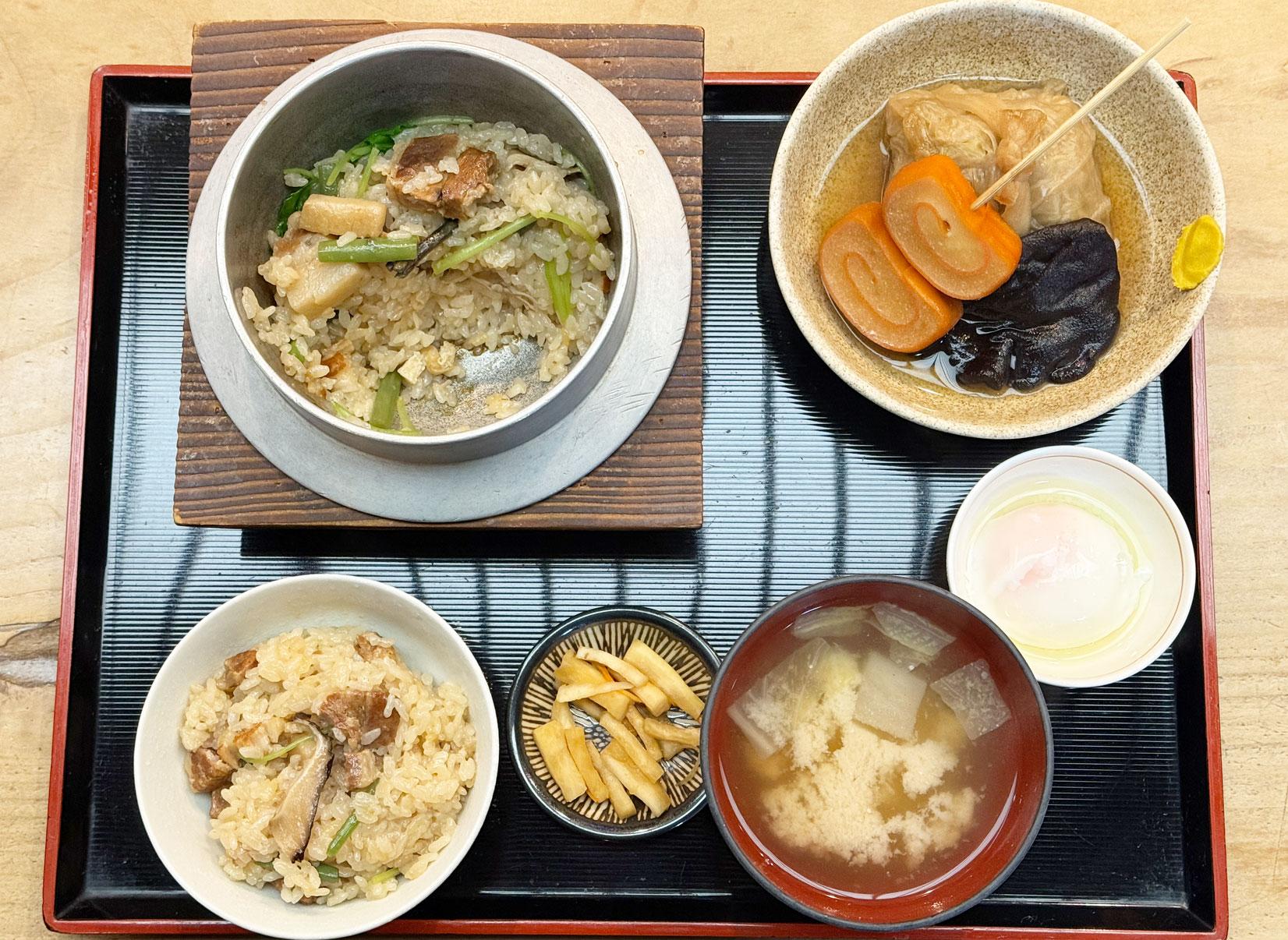 【実食レポ】黒部名水ポークの角煮釜飯-0