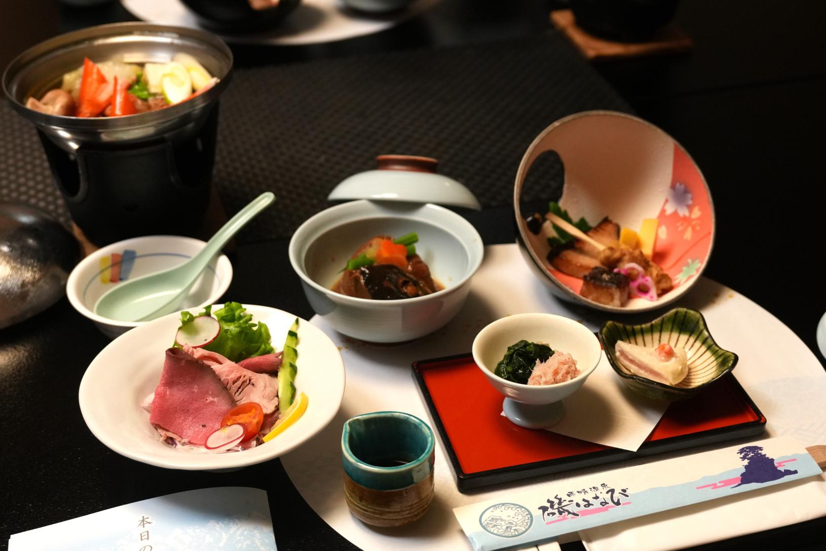 旬の食材を取り入れた夕食懐石-0