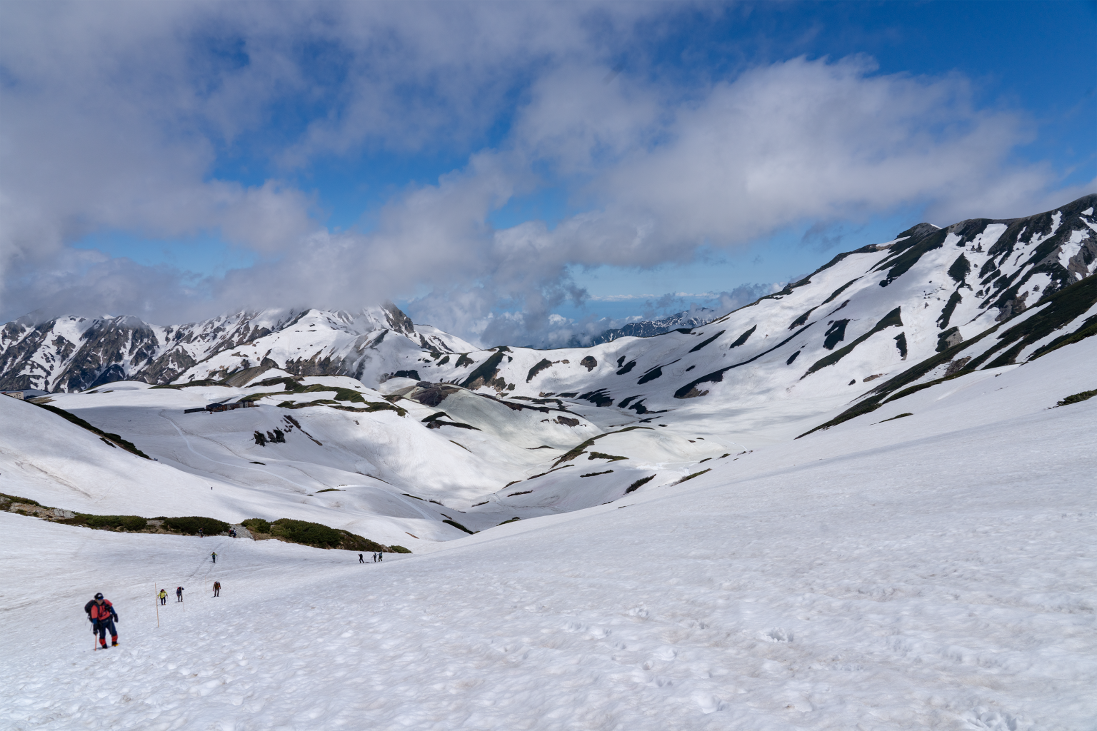 残雪の立山雄山登山！（2022.6.9）-1