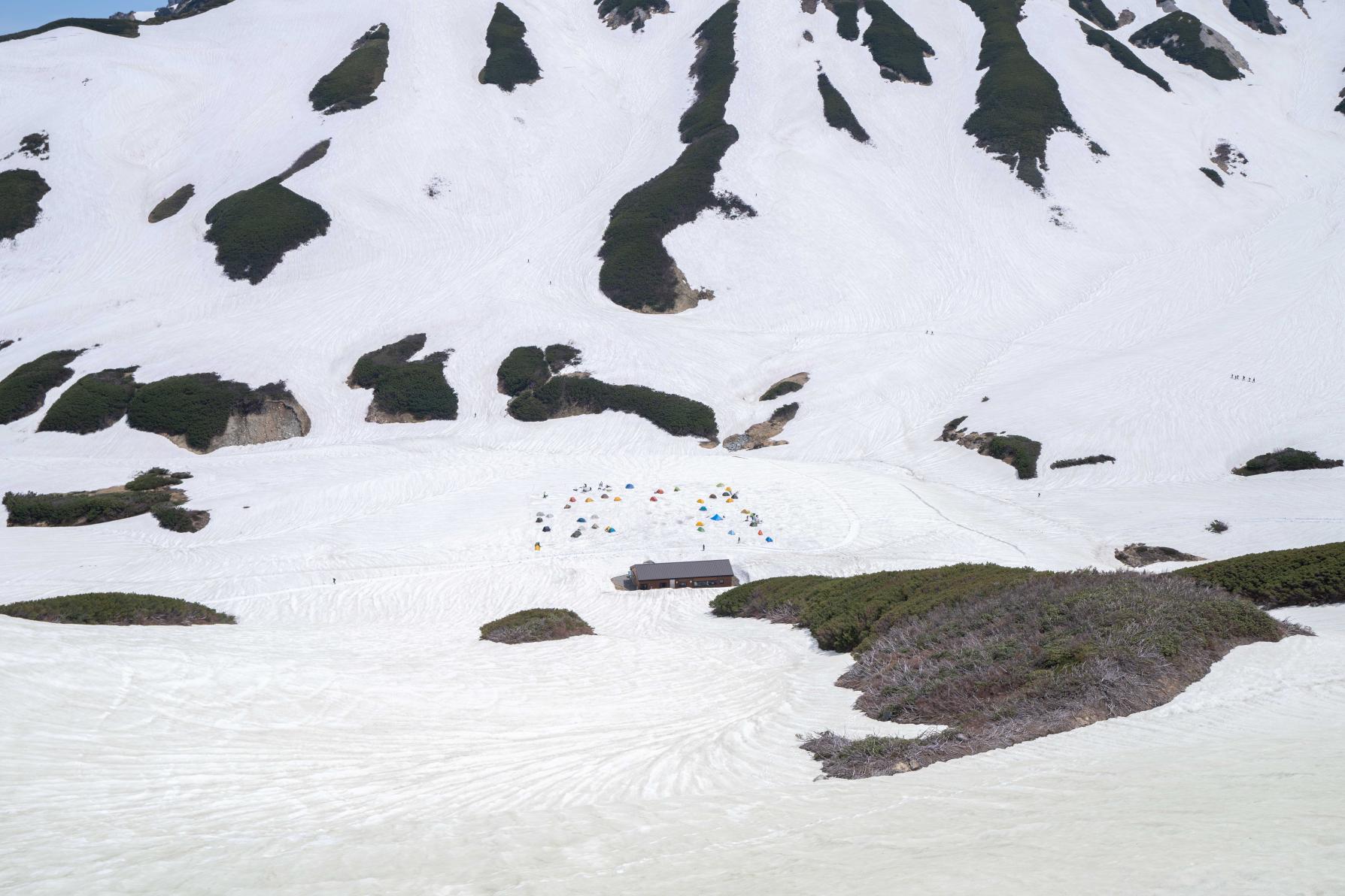 雷鳥沢キャンプ場も利用可能-1