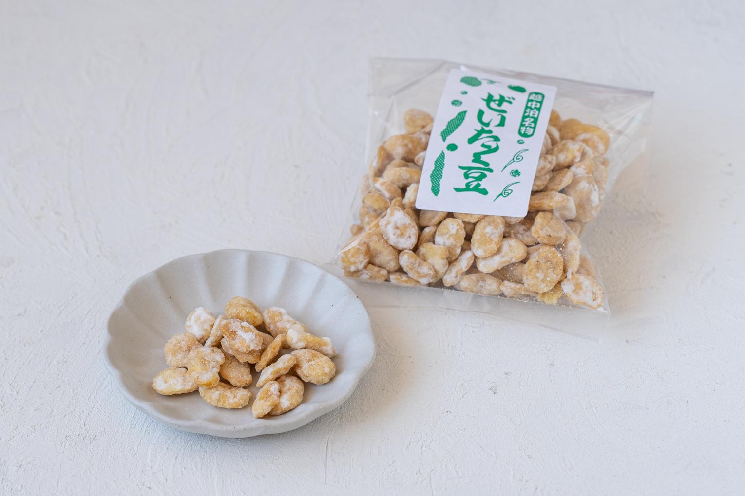 素朴な味わいが魅力の「ぜいたく豆」-0