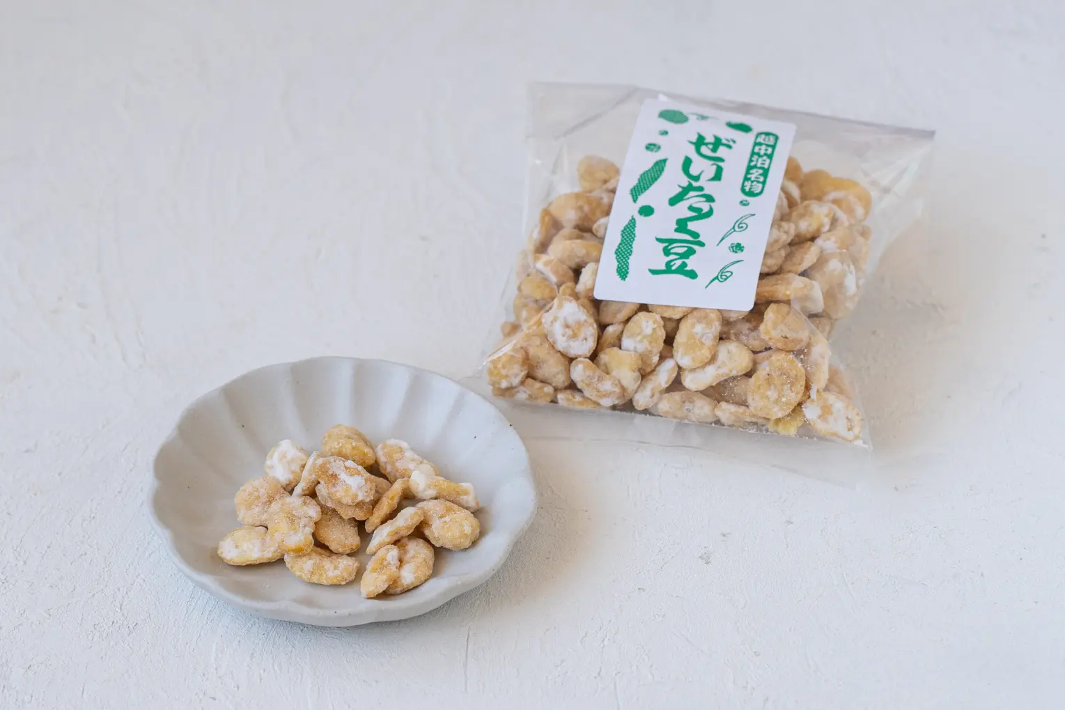 素朴な味わいが魅力の「ぜいたく豆」-0