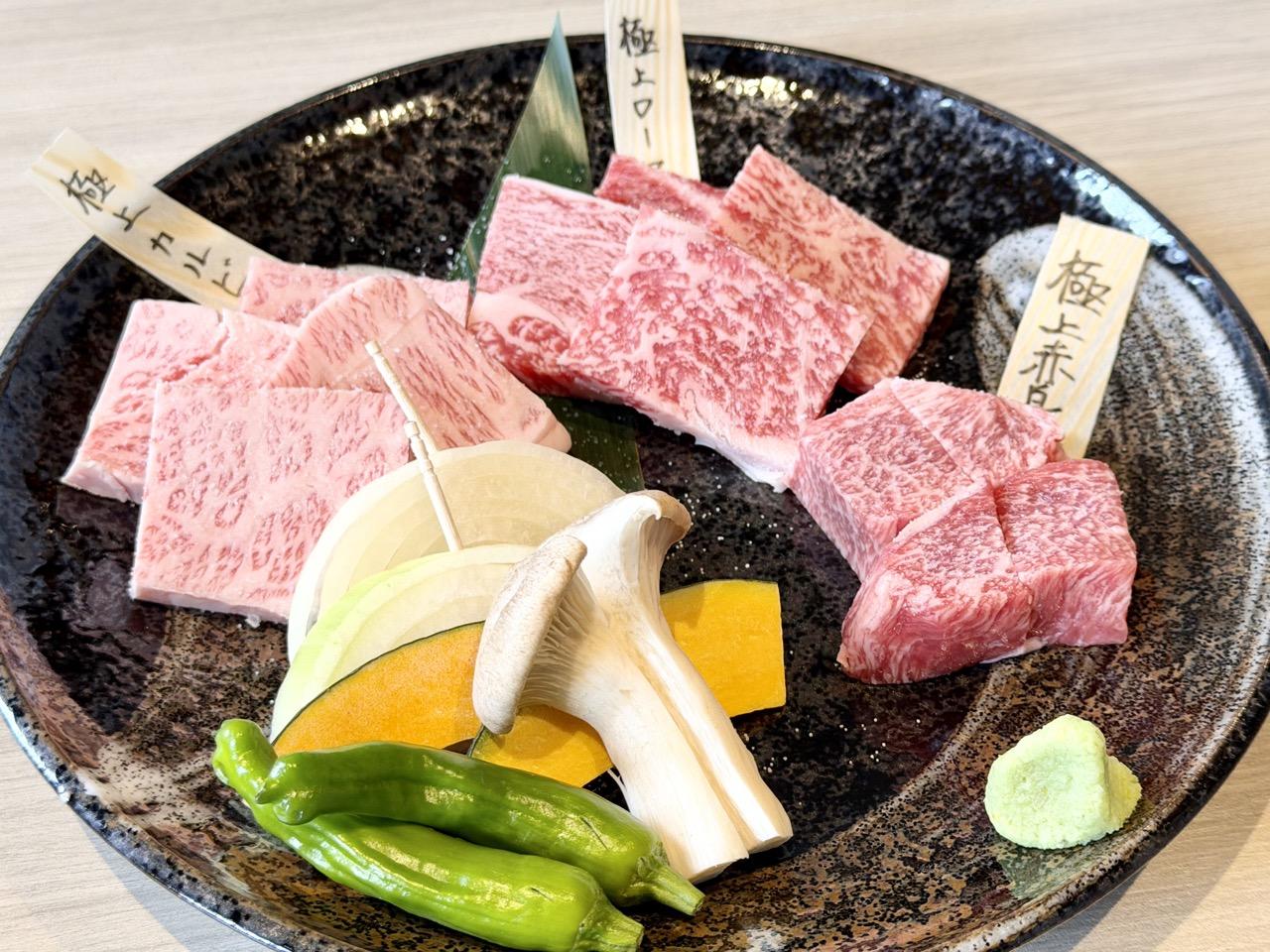 おすすめ！一皿で氷見牛を味わい尽くす「3点盛り」-0