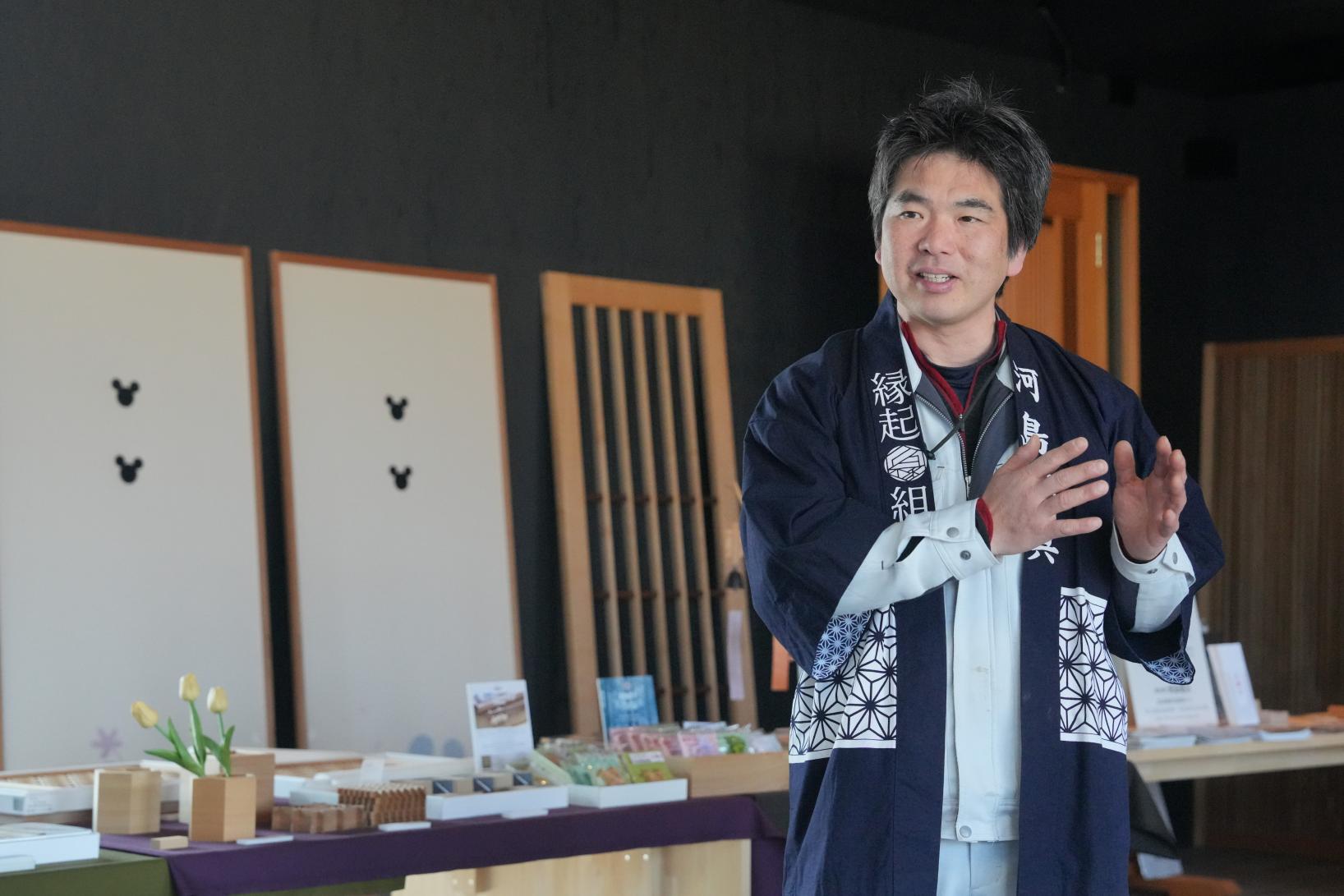 伝統木製建具職人さんによるレクチャー-0