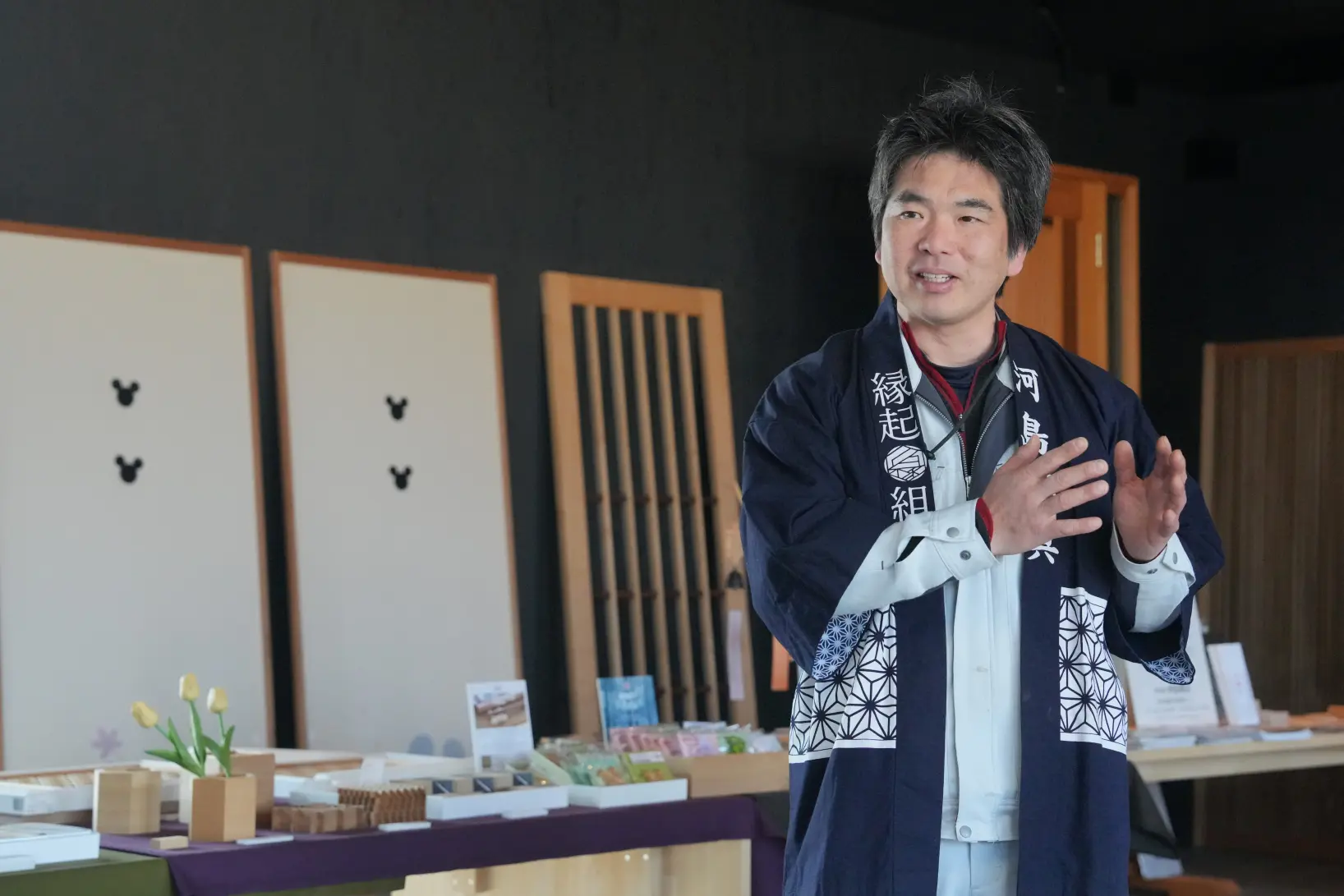 VISIT富山県】親子で、伝統木製建具職人による「縁起組子」体験 ～富山