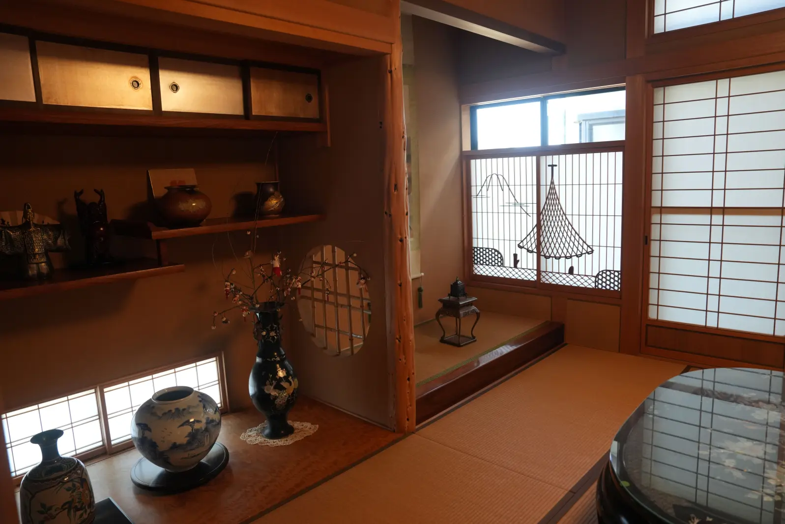 組子意匠書院・和室見学へ-2