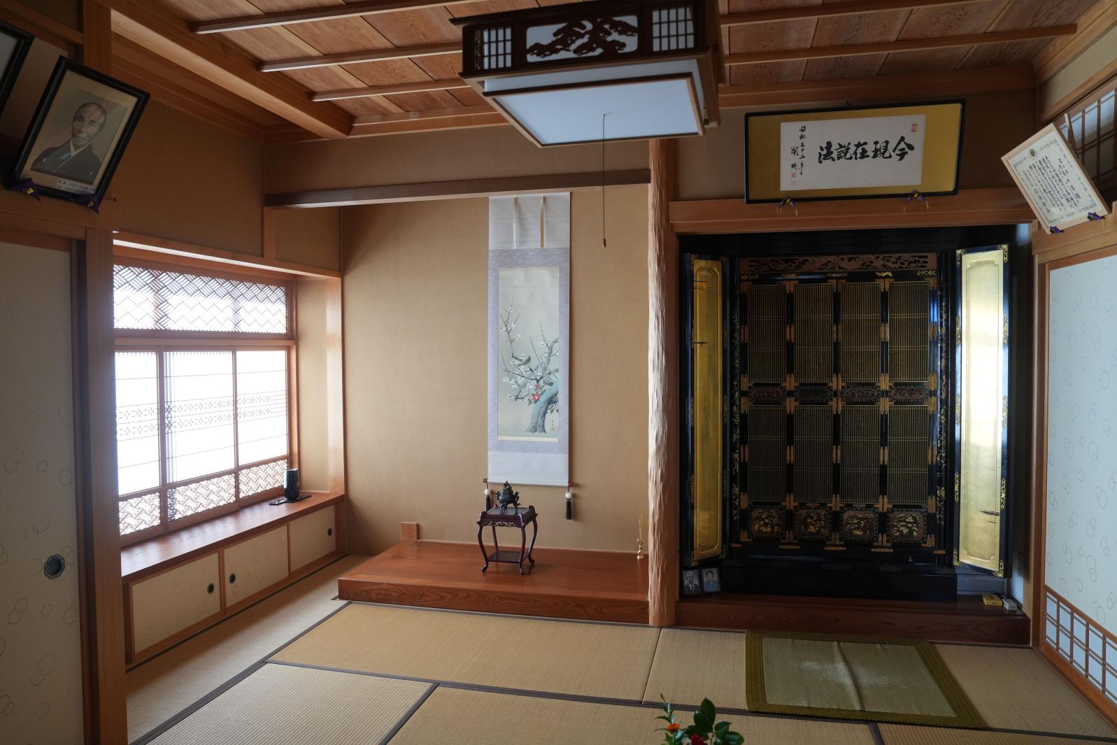 組子意匠書院・和室見学へ-1