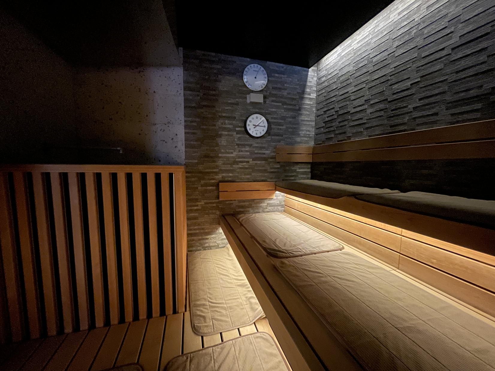 のんびりと楽しめる、女性用サウナ-3