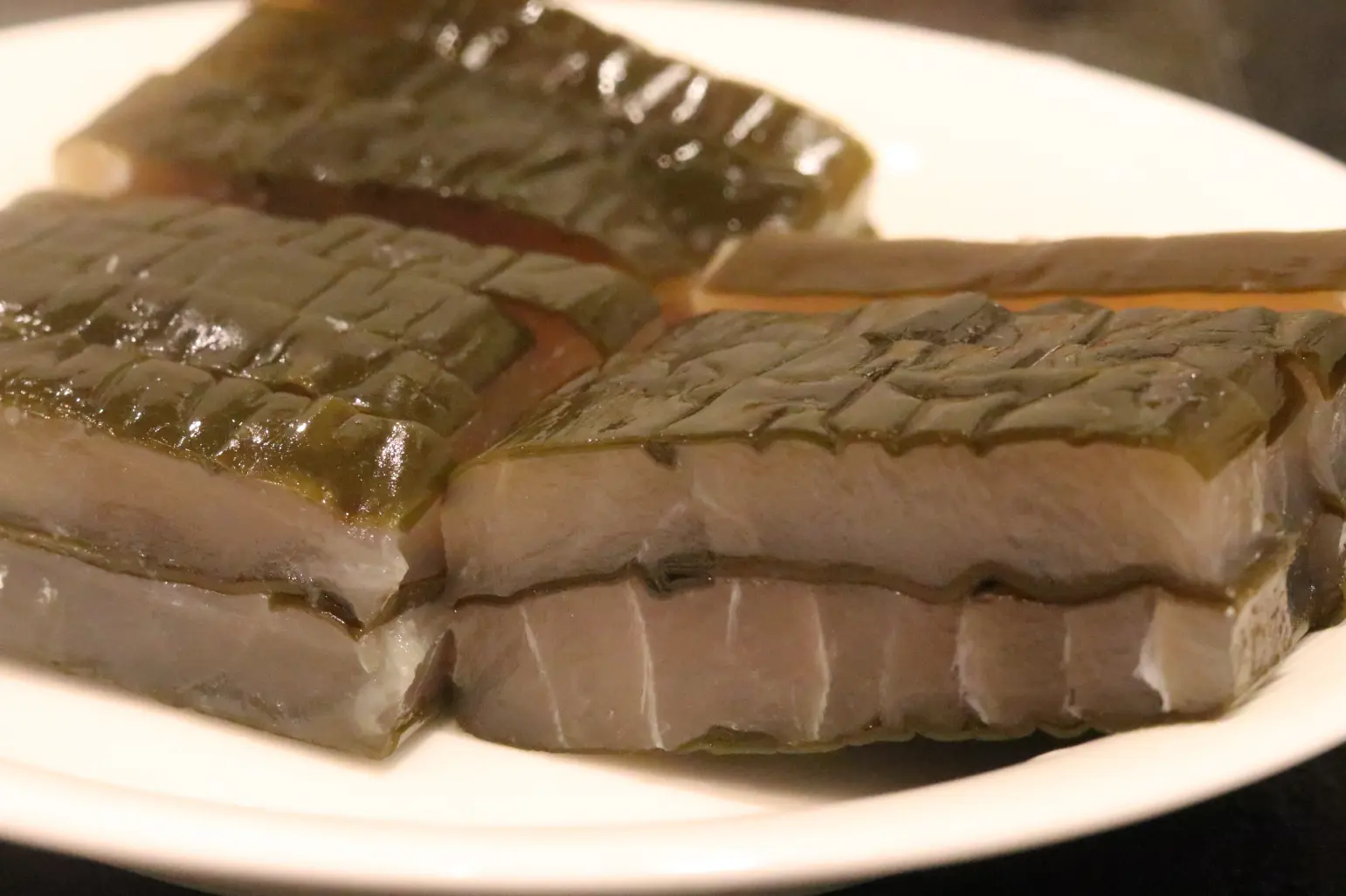 お土産に最適な「昆布締め」-1