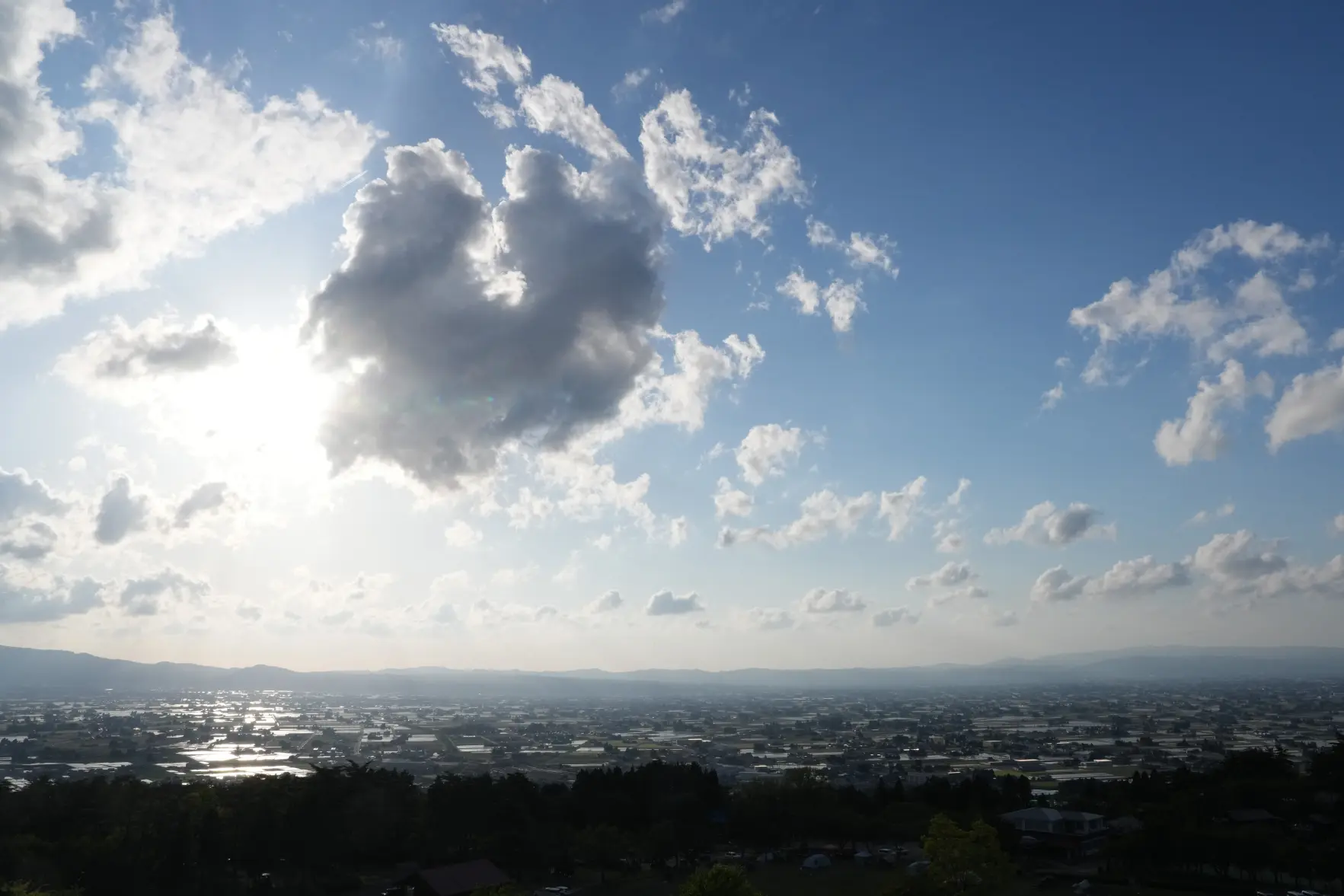 「閑乗寺公園　展望広場」へ-0