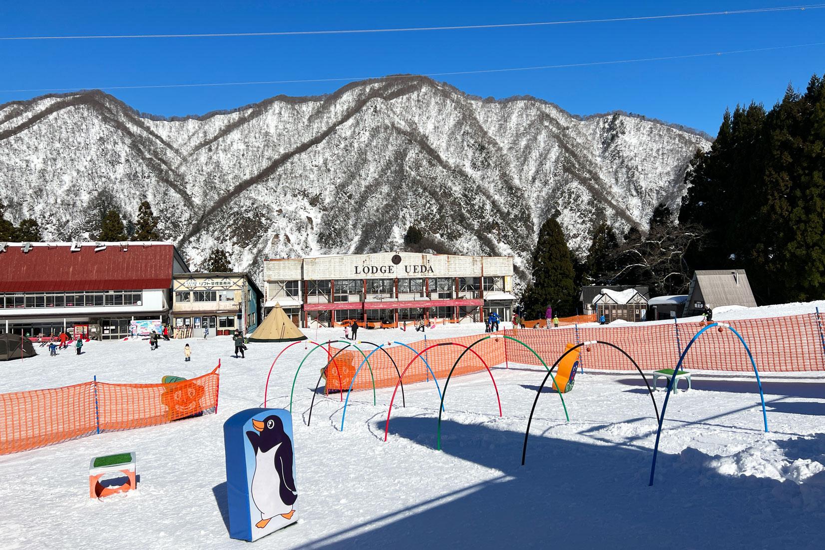 キッズゾーンが充実した宇奈月温泉のスキー場「宇奈月スノーパーク」