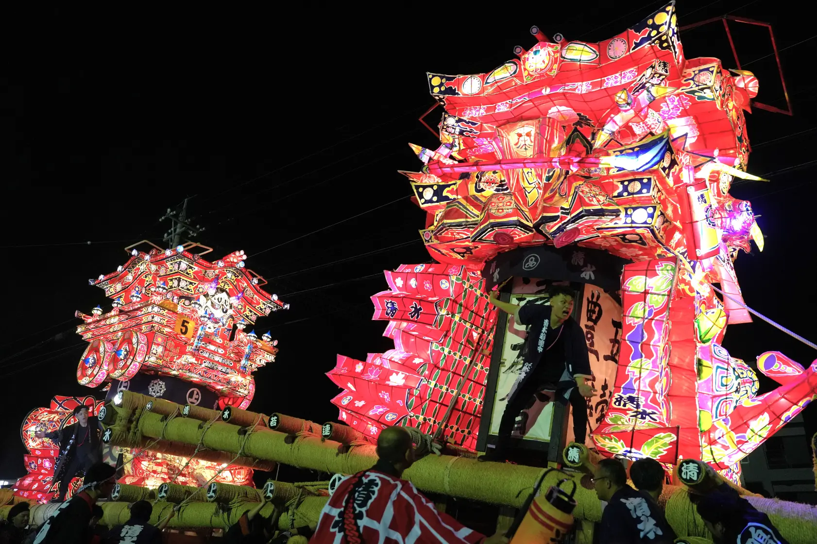 【富山県小矢部市】「津沢夜高あんどん祭」を特別観覧席にて大迫力を体感！-1