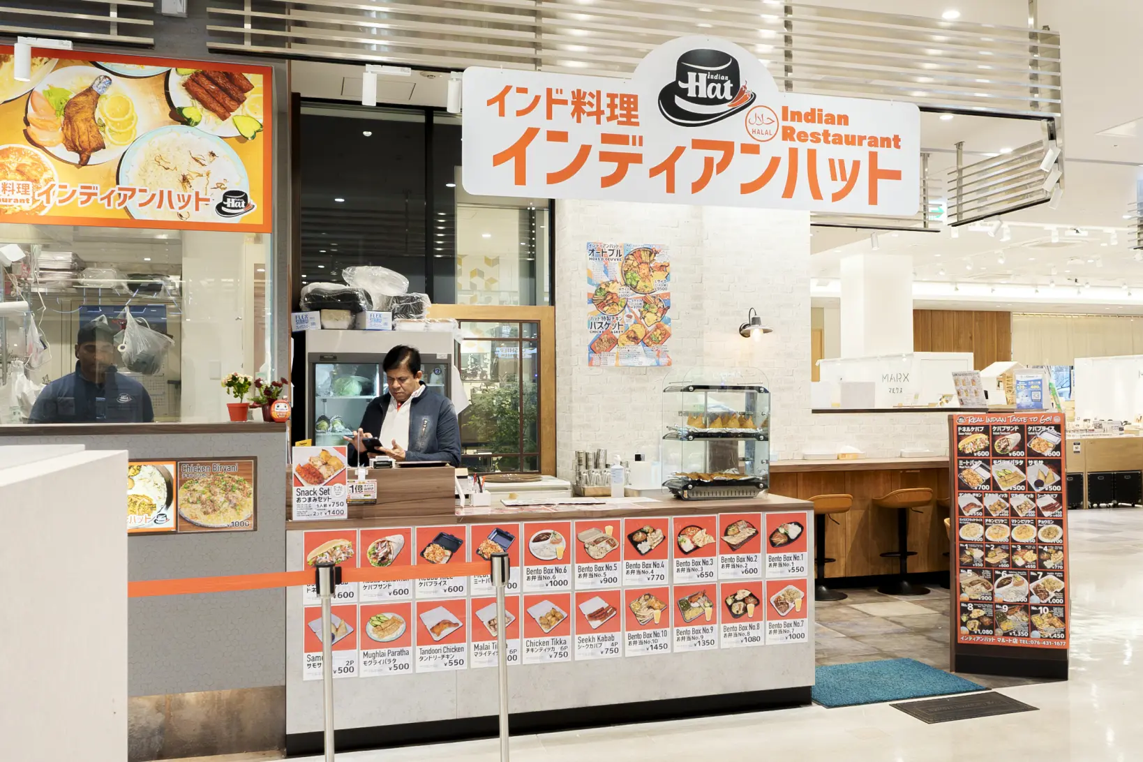 おすすめ！富山駅前MAROOT（マルート）内にあるインド料理専門店「インディアンハット」のケバブサンド！-1