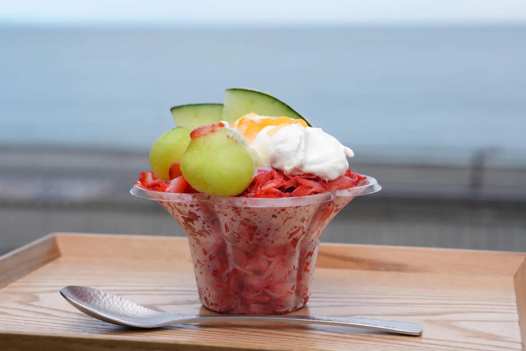 夏の新作メニュー登場！朝日町にある「ヒスイテラス」の絶景カフェ「今日もかえりたい。～Melon et Cafe～」【2025年7月14日より販売スタート】-1