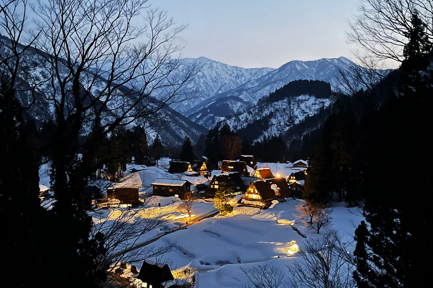 【現地レポ】五箇山・相倉の冬ライトアップに行ってきた！！-1
