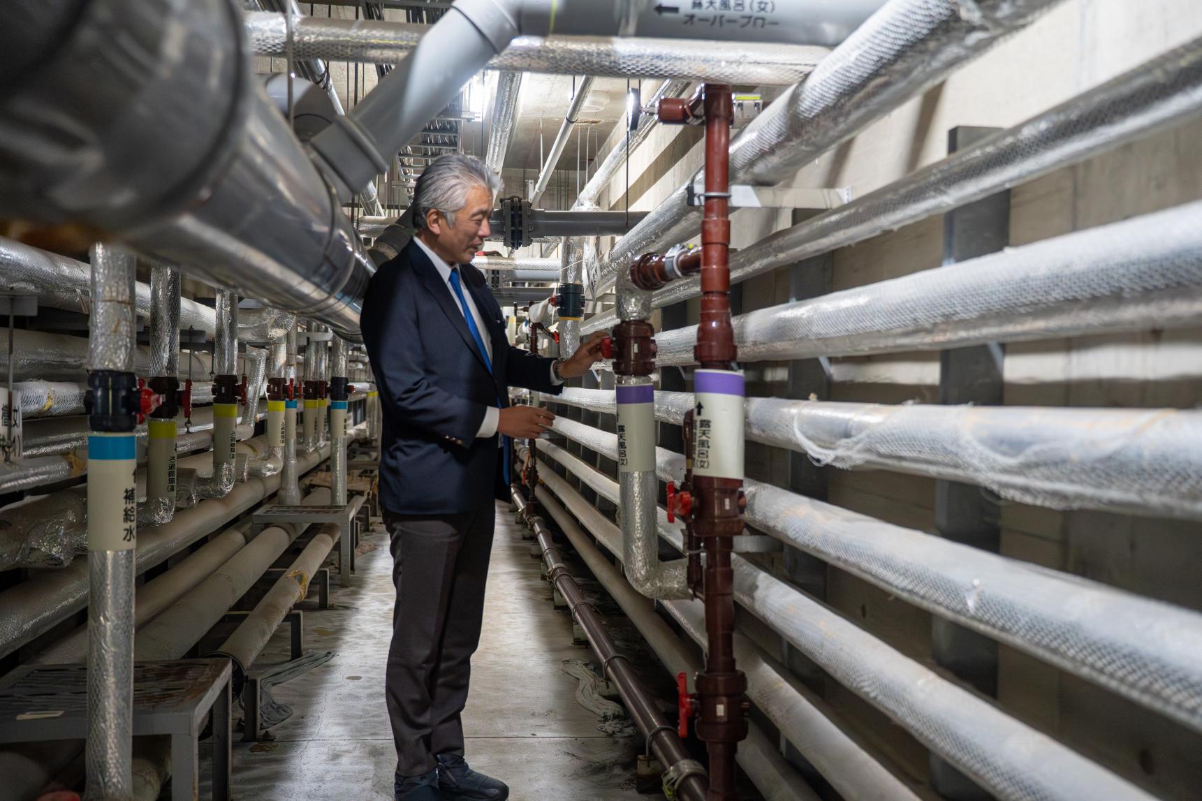 まるで大人の社会科見学！金太郎温泉の「バックヤードツアー」が面白すぎた。
