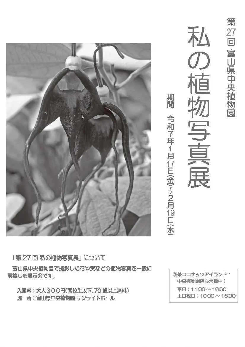第27回　私の植物写真展-1