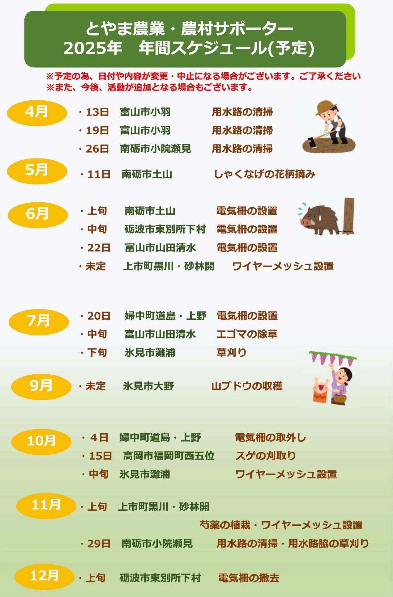 令和７年度「とやま農業・農村サポーター」を募集します！-2