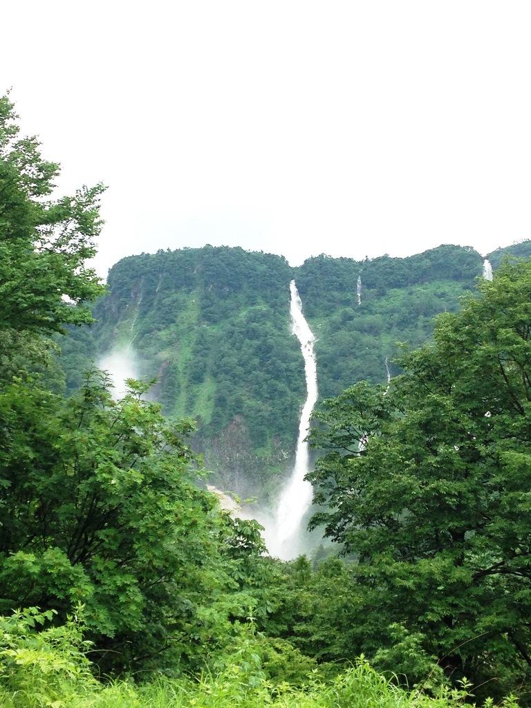 称名滝でロケ♪-1