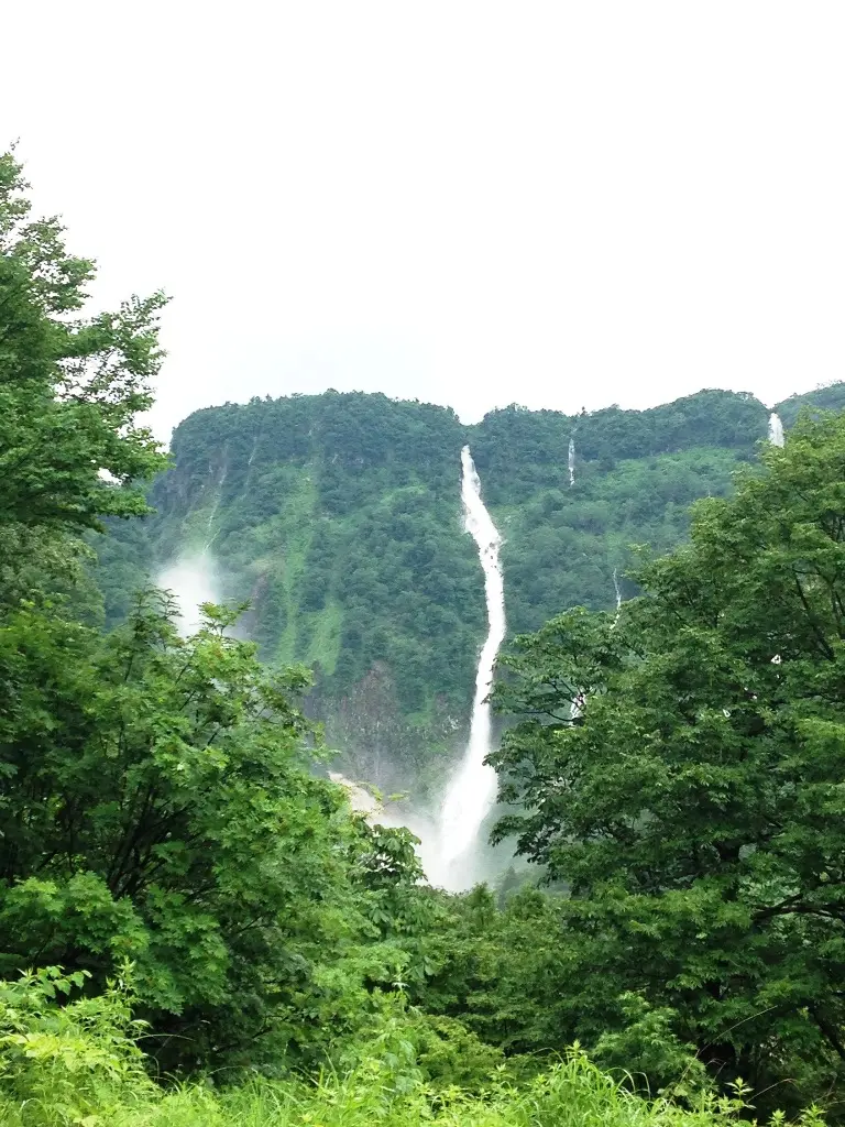 称名滝でロケ♪-1
