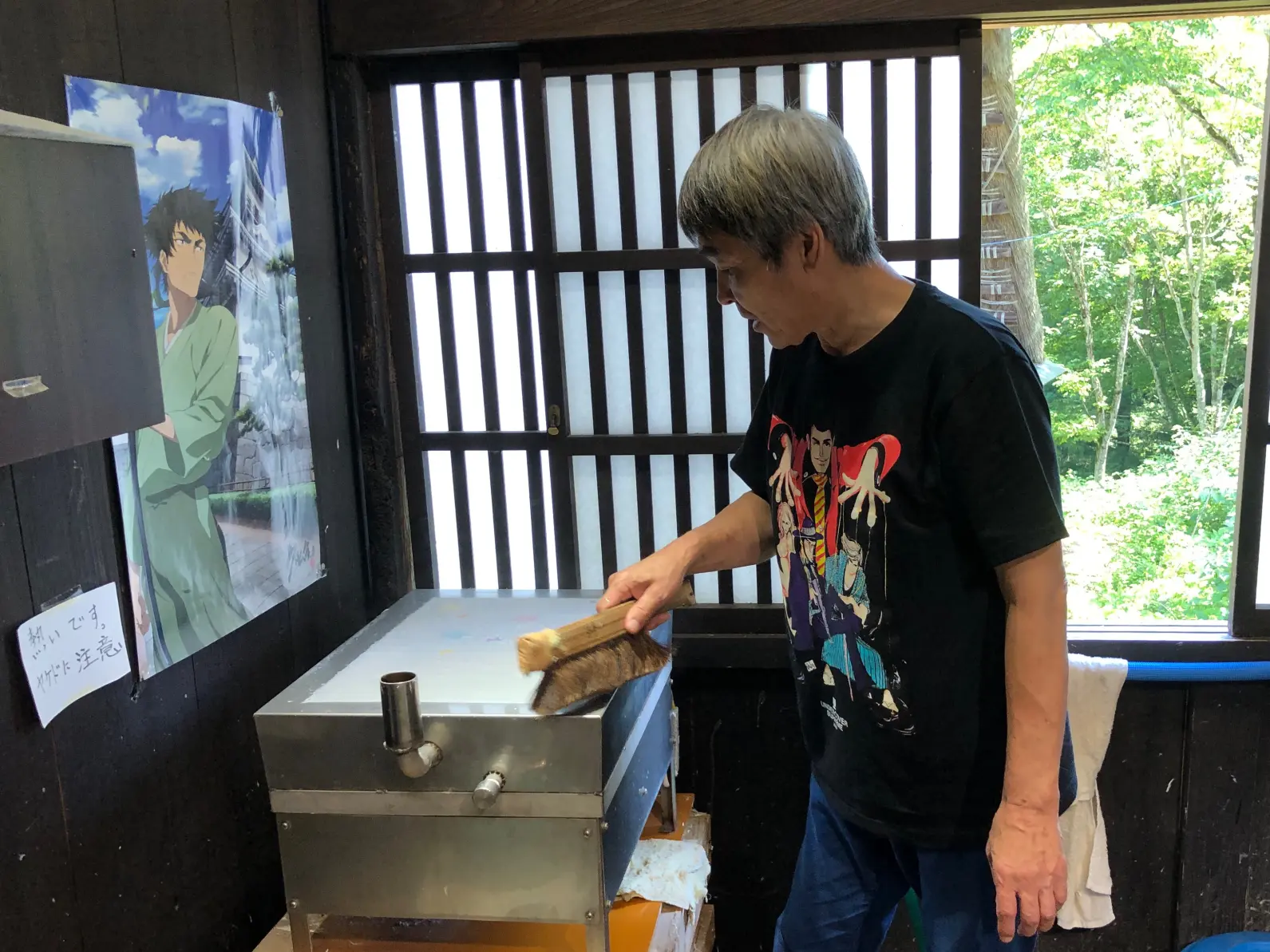 和紙を短時間で乾燥させる秘密道具！-1