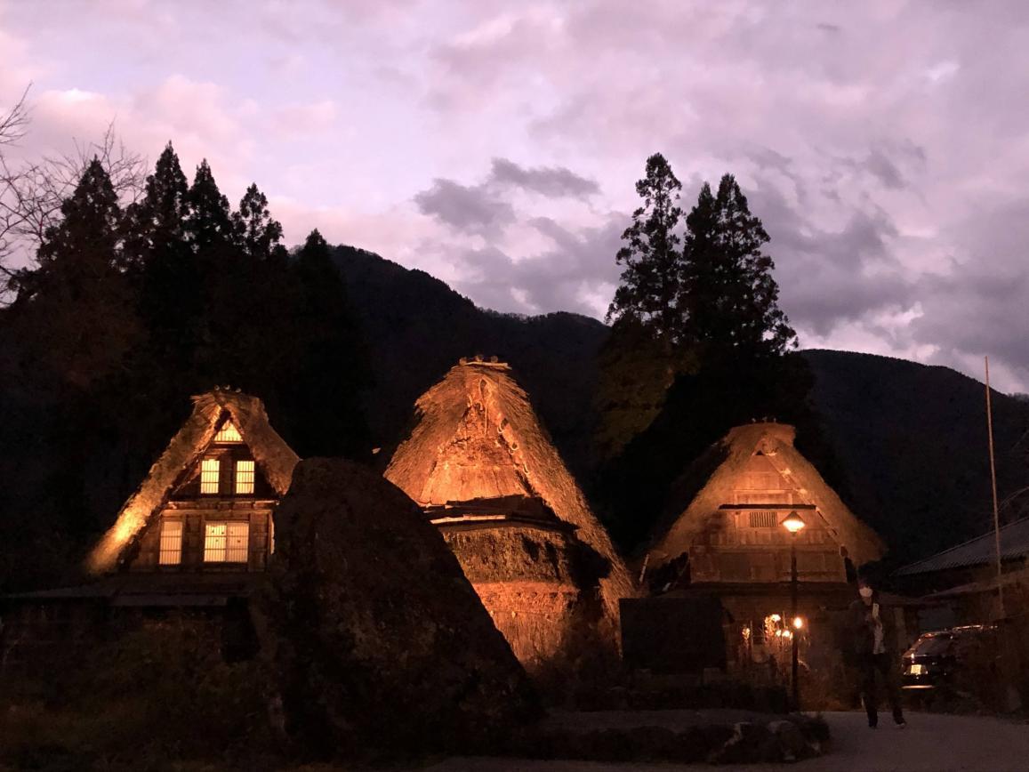 相倉合掌造り集落ライトアップの見所-1