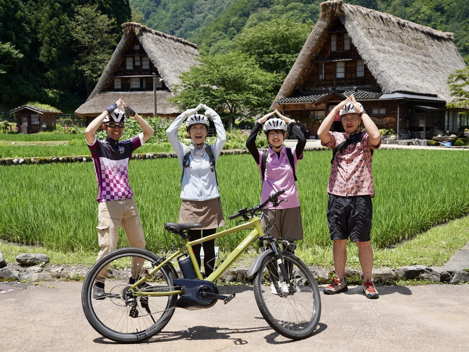 世界遺産「五箇山」で絶景サイクリング！なんチャリツアー「E-bikeで走る！世界遺産･五箇山でサイクリング」に参加してみた-1