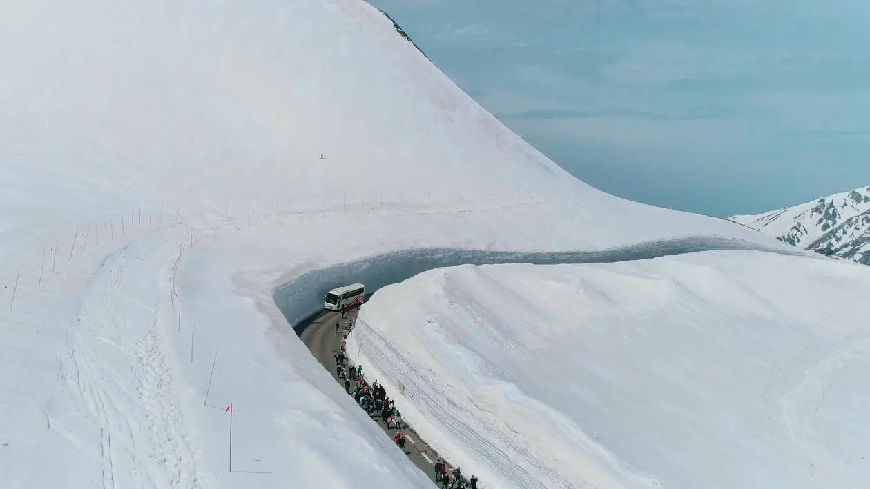 立山黒部 雪の大谷