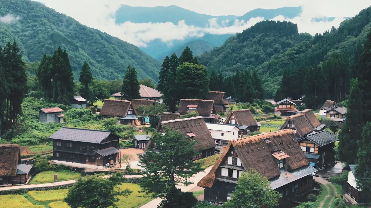 世界遺産 五箇山合掌造り集落