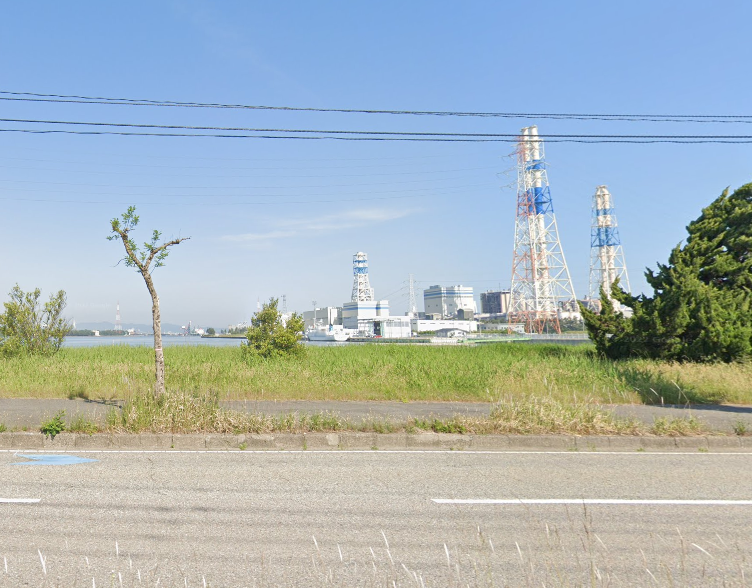伏木富山港（新湊地区）東水路先端緑地