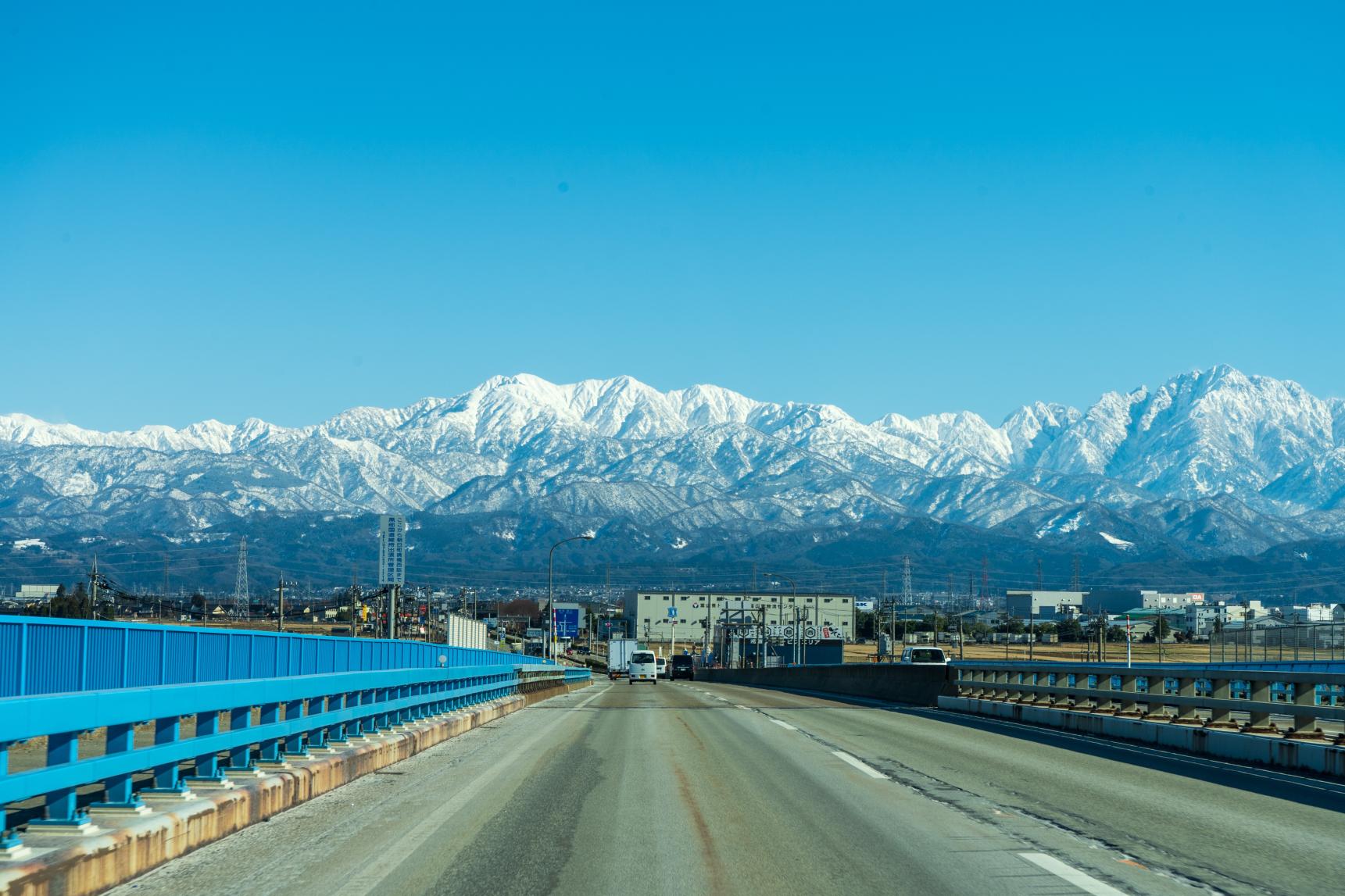 冬の富山ドライブ