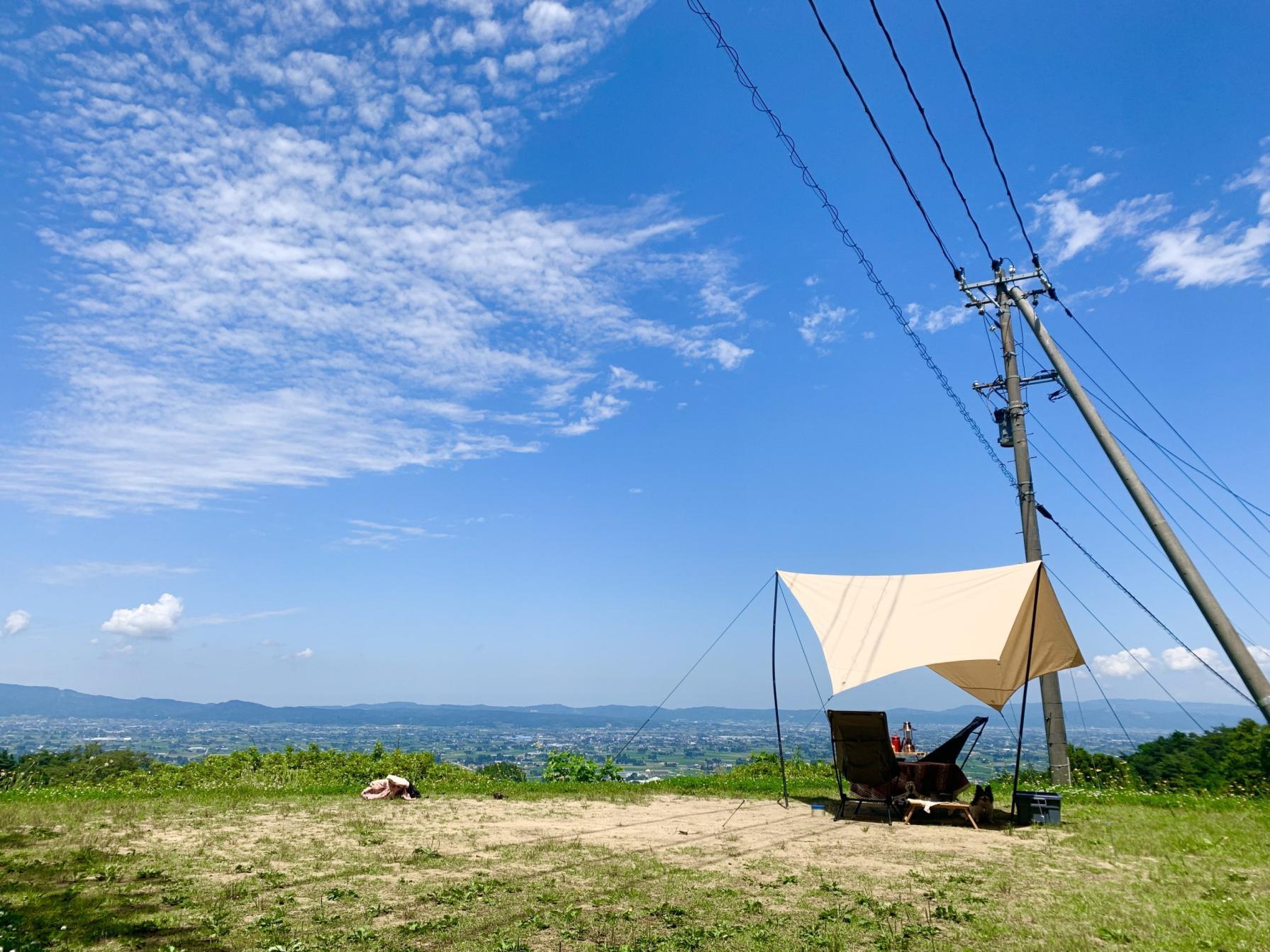 閑乗寺公園キャンプ場（南砺市）