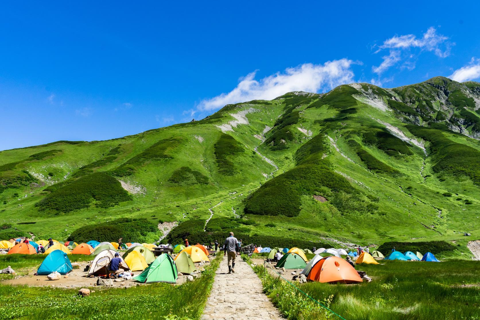 雷鳥沢キャンプ場（立山町）