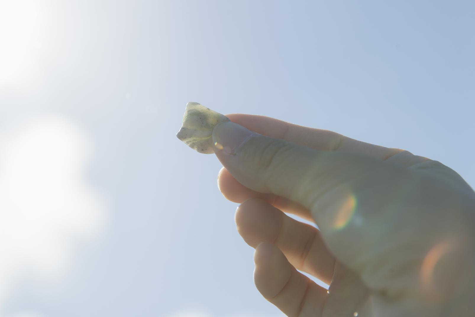 ヒスイを見つけるコツは