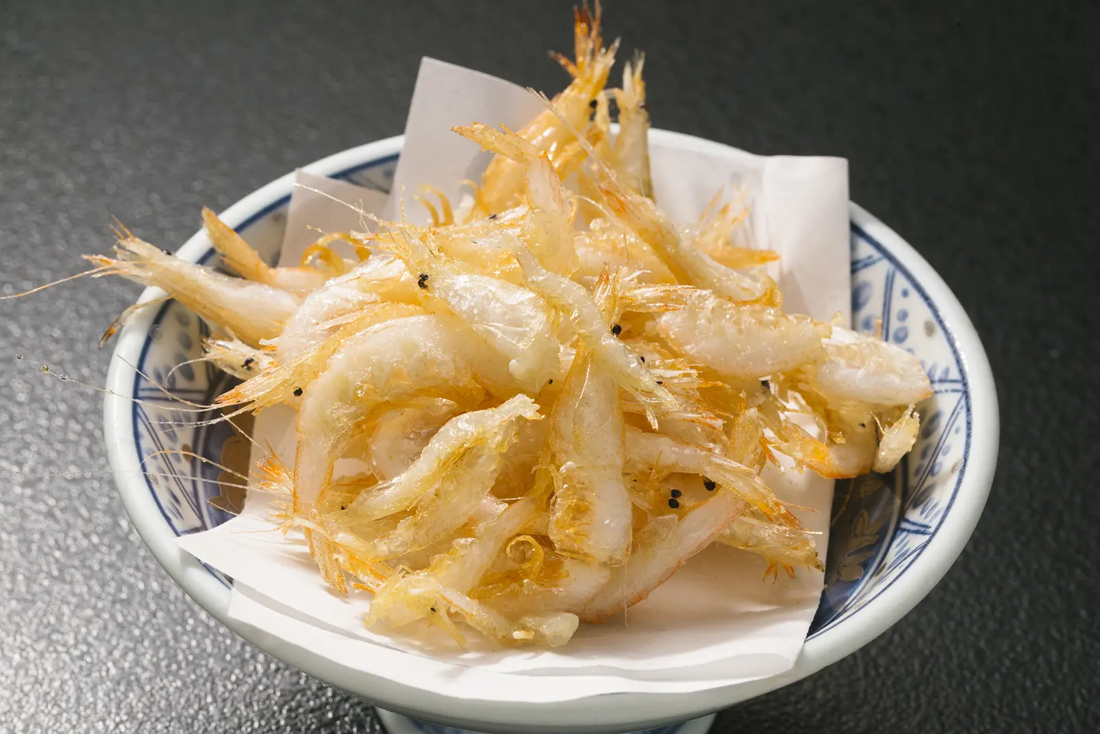シロエビのから揚げ