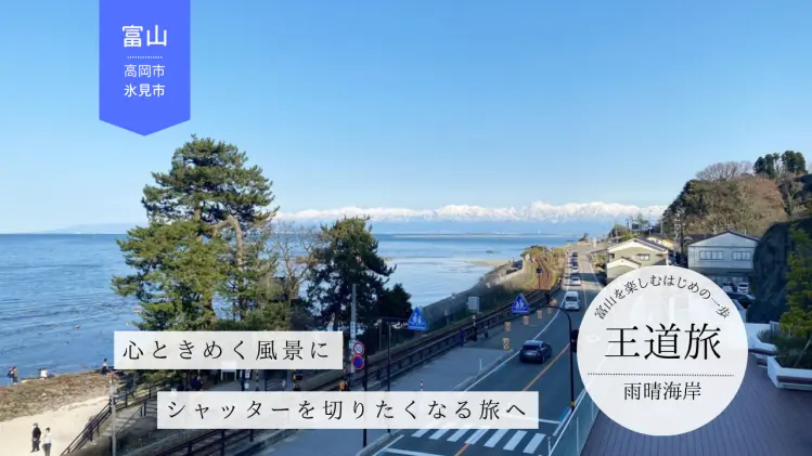 雨晴海岸へ！日帰りコース