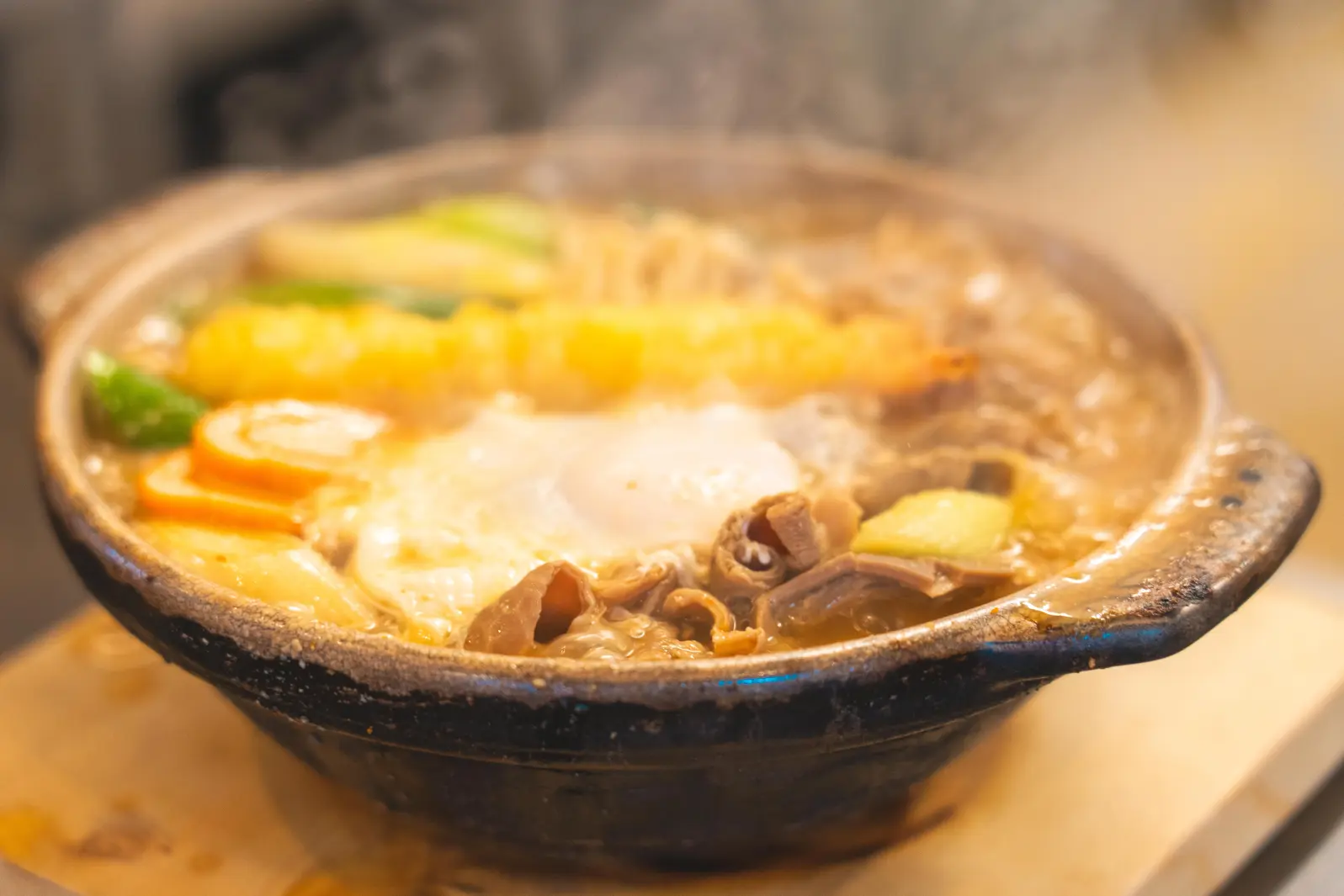 【富山】地方灵魂料理——猪杂炖乌冬面-0