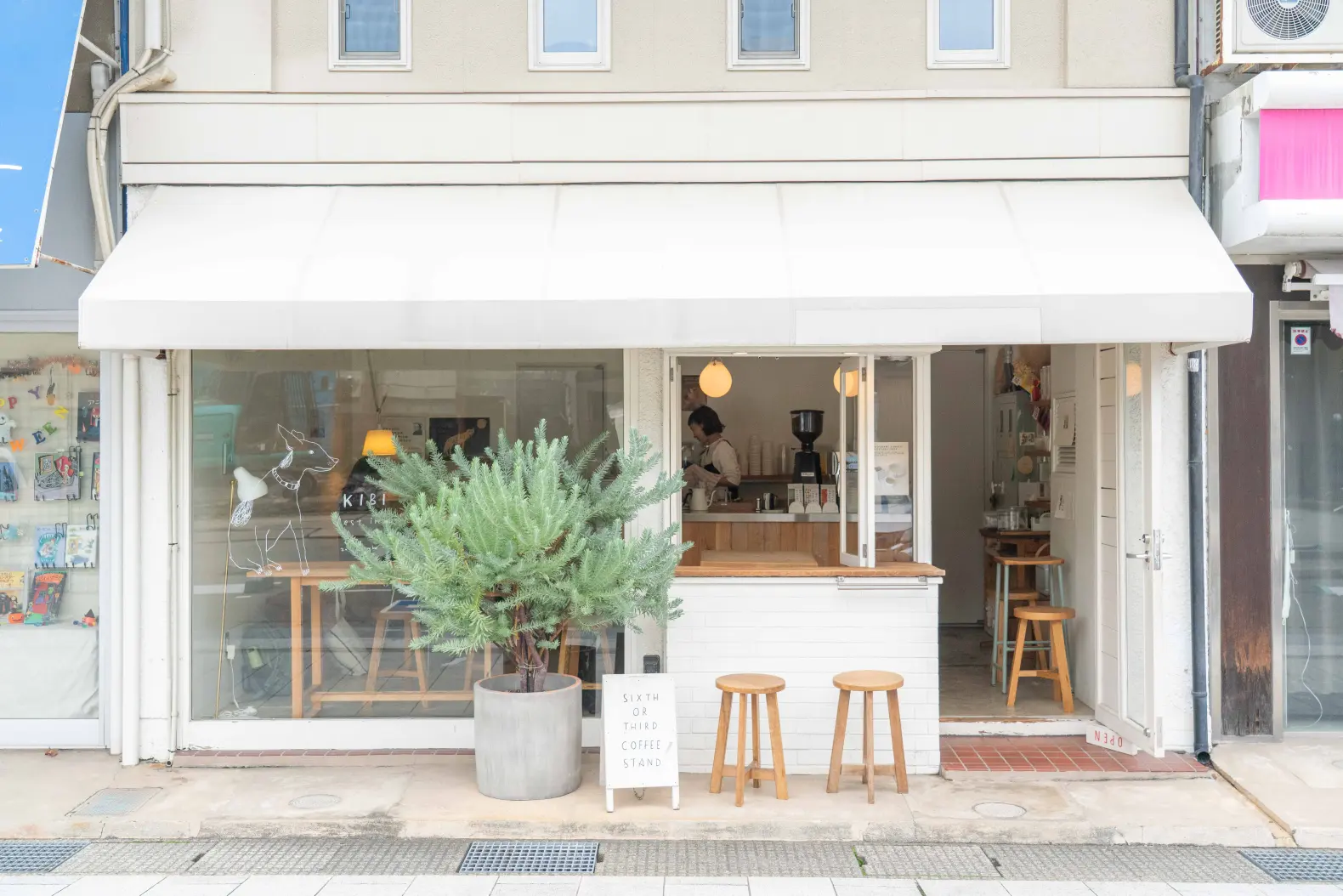 SIXTH OR THIRD COFFEE STAND: Modern Minimalism, Local Warmth-0