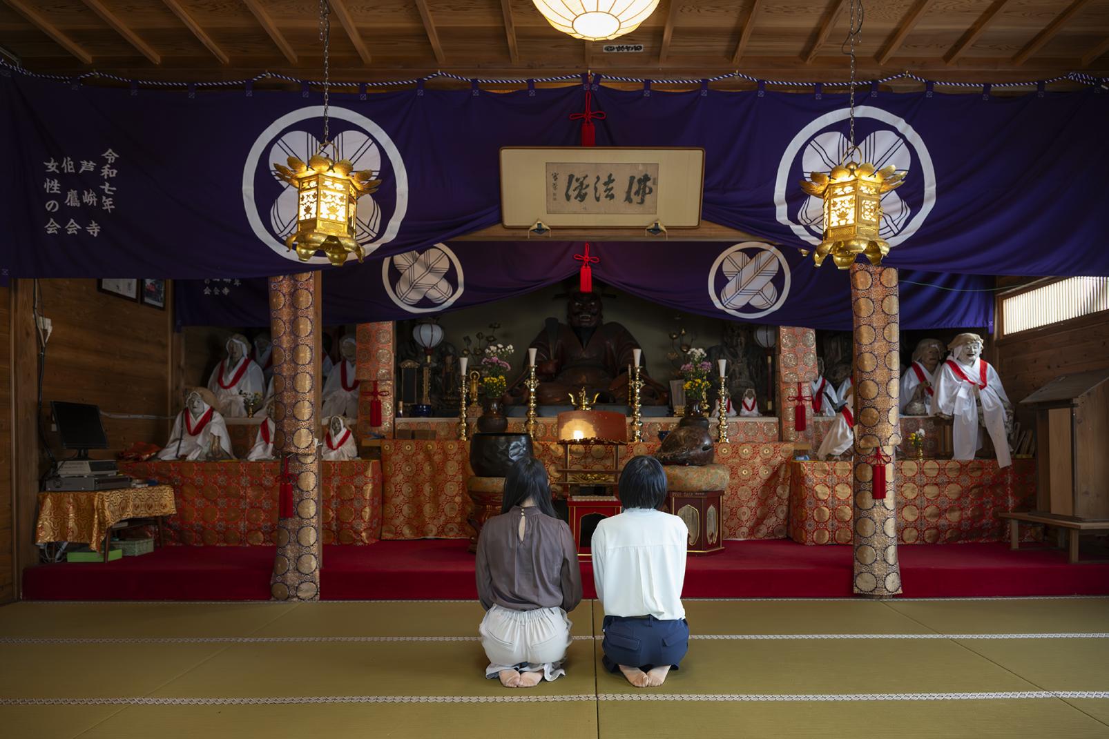 あの世の主と考えられた閻魔王が鎮座する『閻魔堂』-2