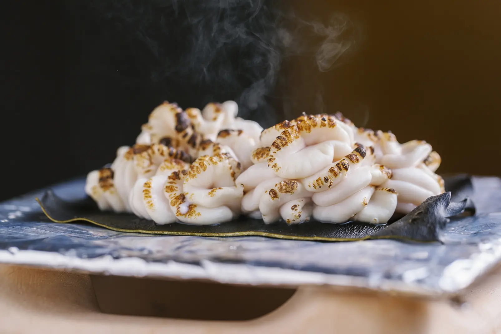 素材の魅力を生かした和食コースを味わう-1