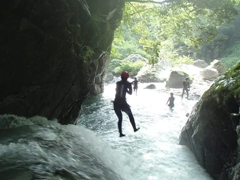 구로베강 계류타기-0