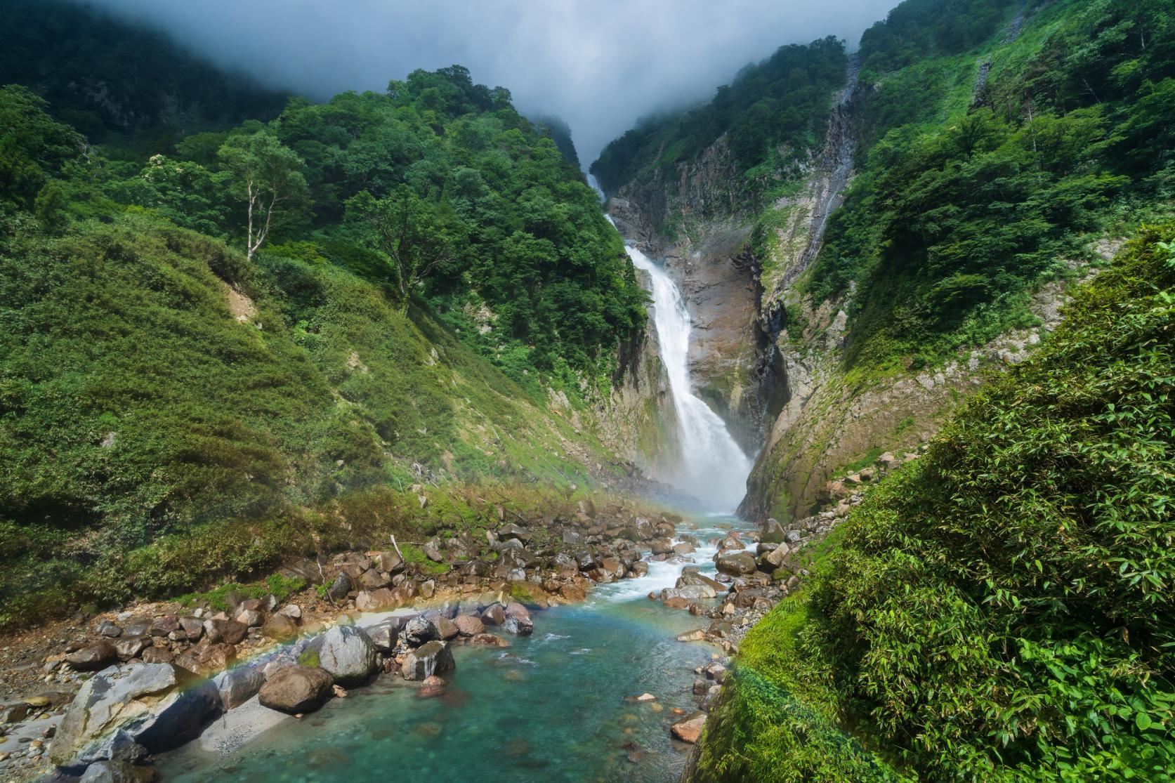 稱名瀑布：日本最高的瀑布-1