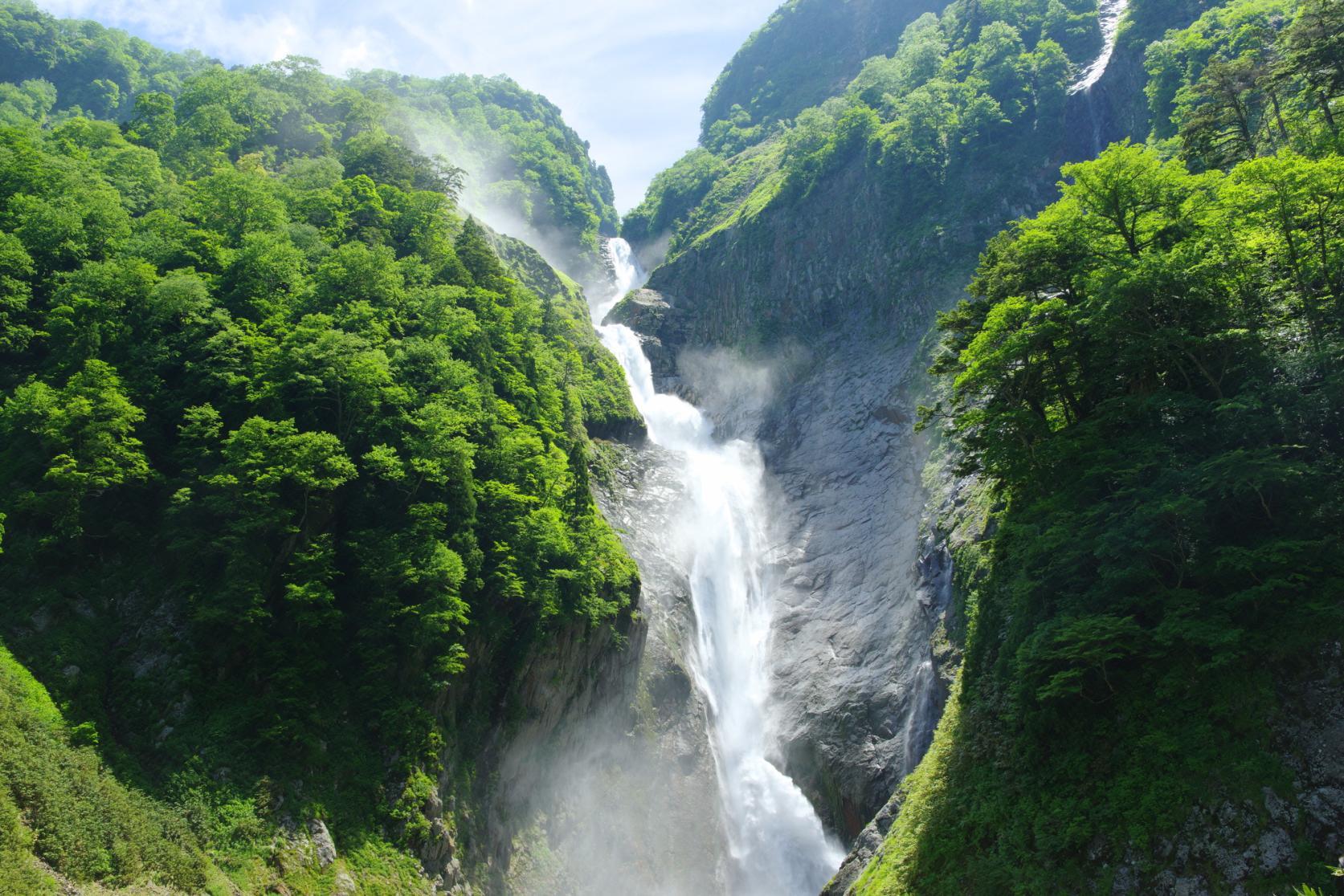 稱名瀑布：日本最高的瀑布-0