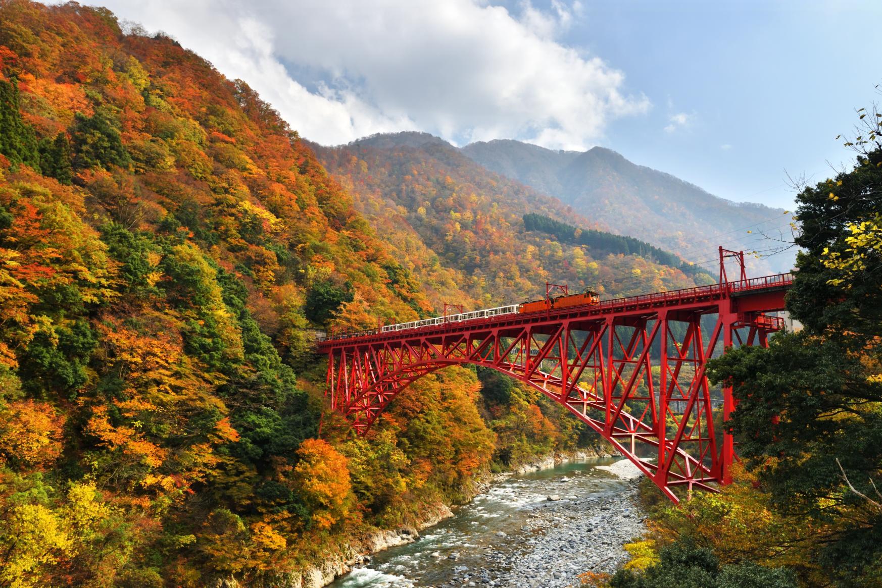Standout views from the Kurobe Gorge Trolley Train-0