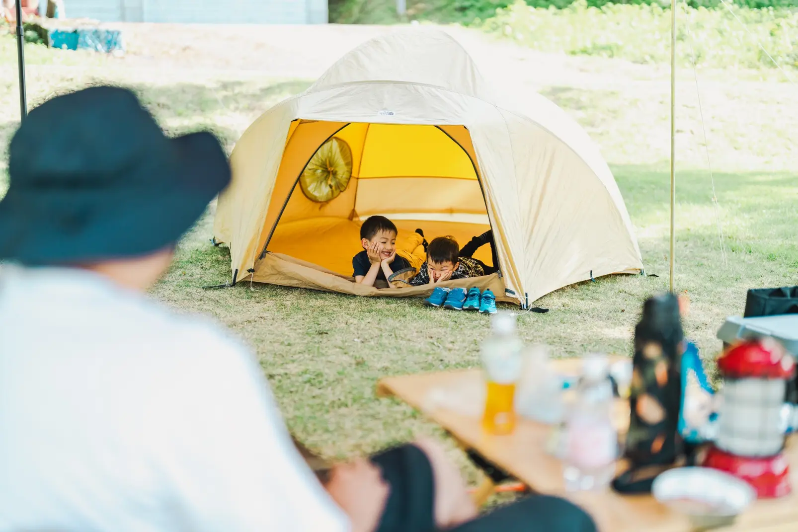 山を楽しむキャンプ場-2